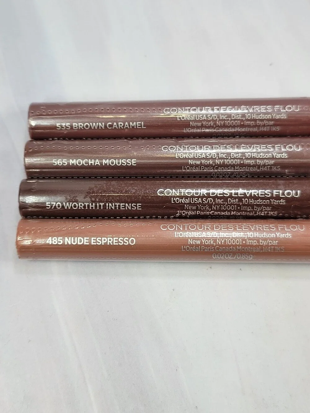 L'oreal Blurfiller Lip Contour Lip Liner Bundle NEW!